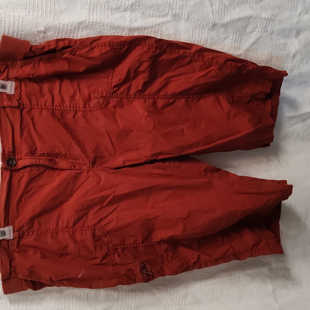 Sonoma Capris Maroon 22W